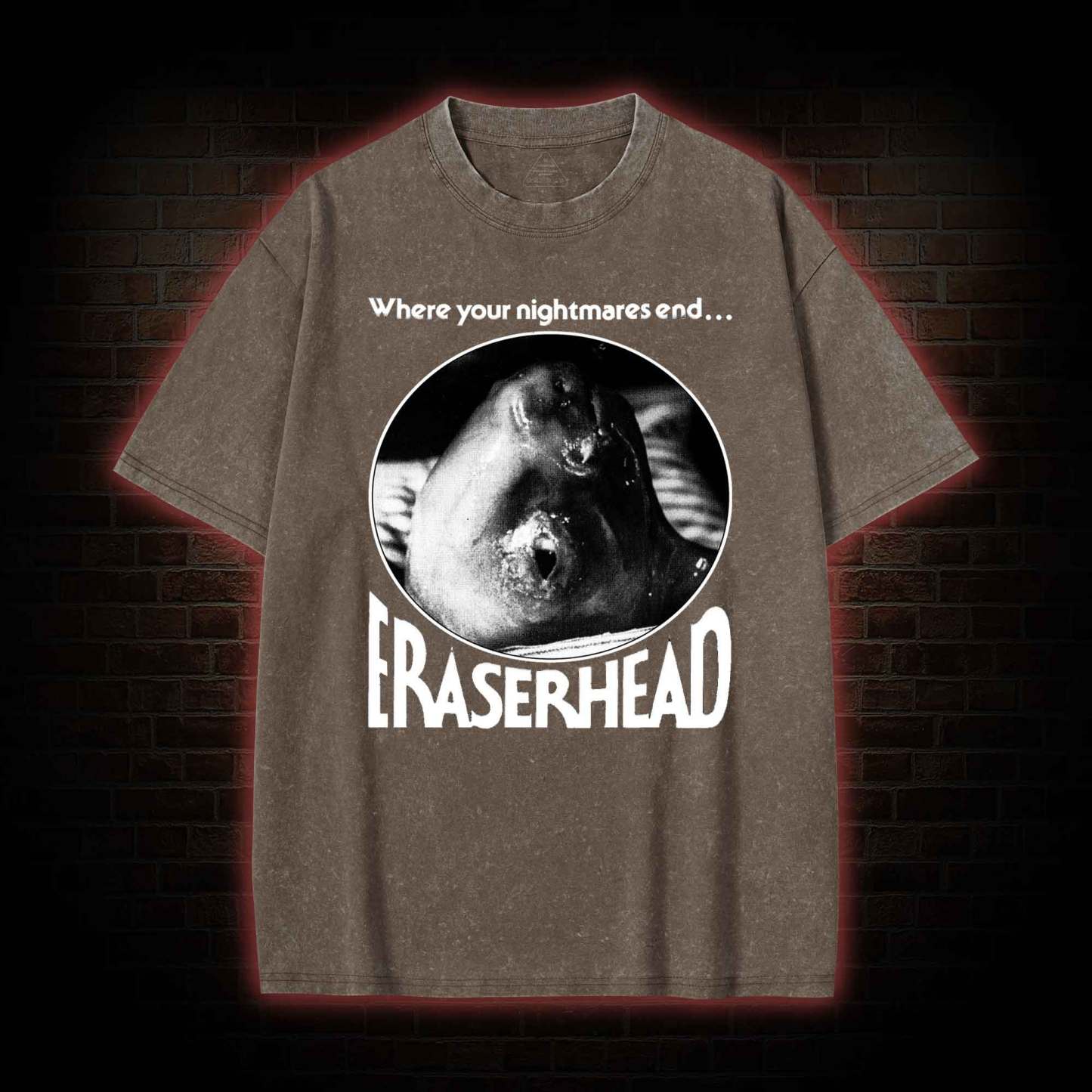 Eraserhead Baby Washed T-shirt