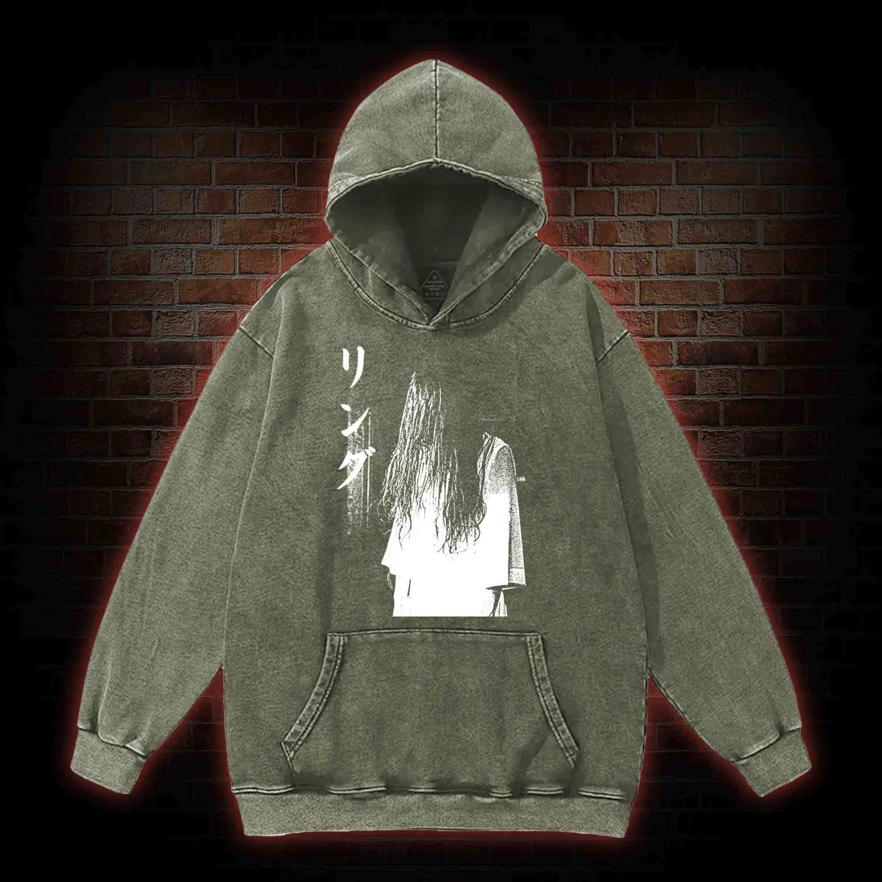 Vintage Ghost Washed Hoodie