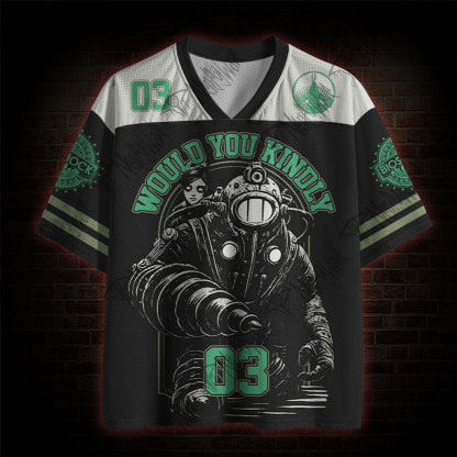 Would You Kindly Mesh Jersey