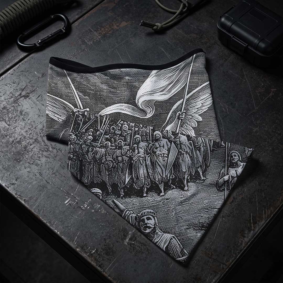 The Road to Jerusalem Mesh Neck Gaiter