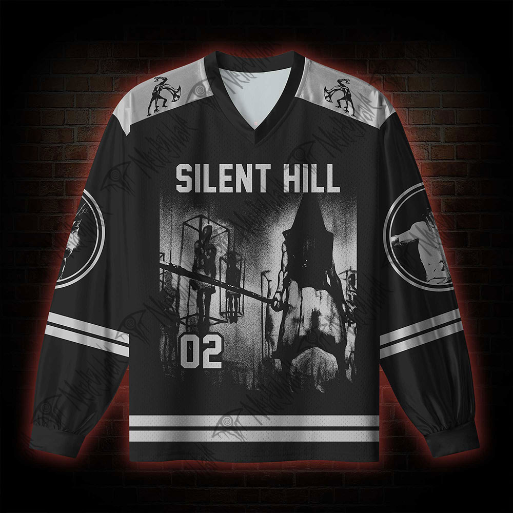 The Silent is Broken V-Neck Long Sleeve Jersey