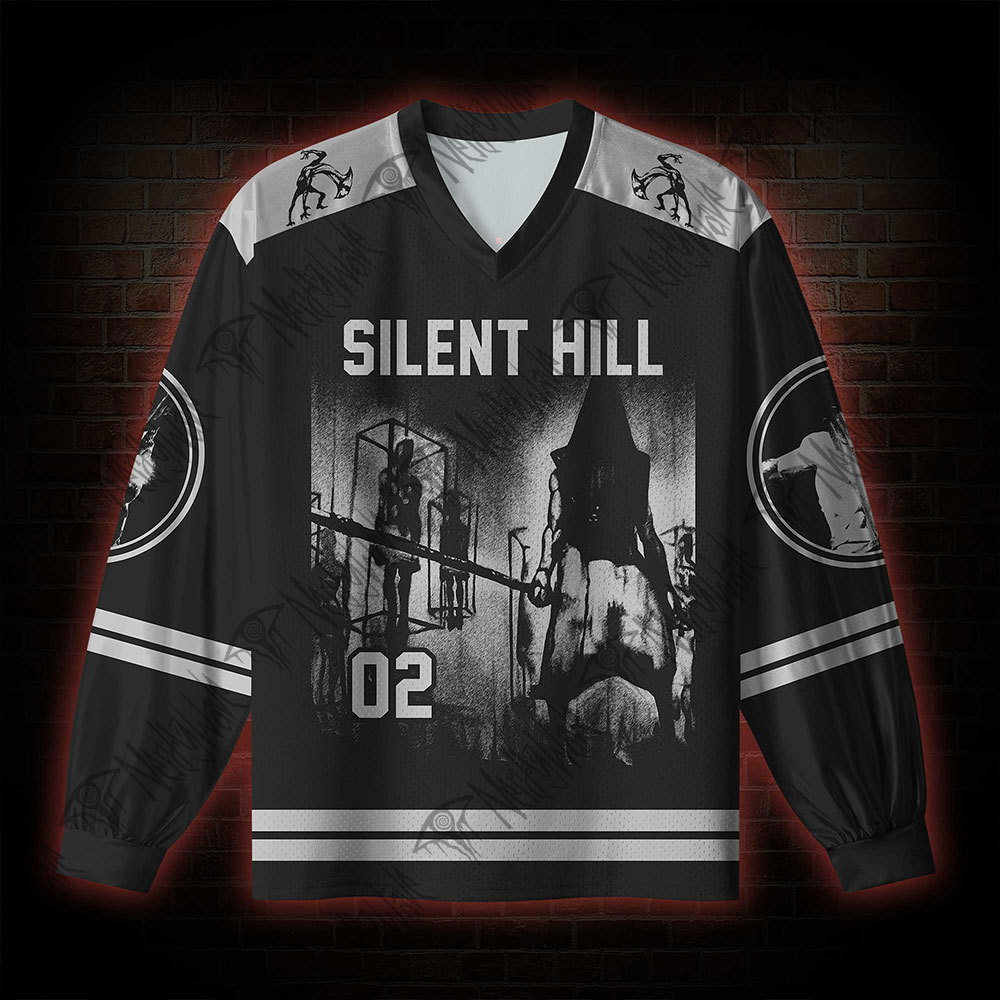 The Silent is Broken V-Neck Long Sleeve Jersey