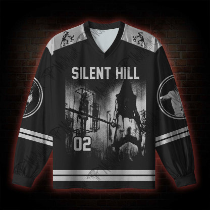 The Silent is Broken V-Neck Long Sleeve Jersey