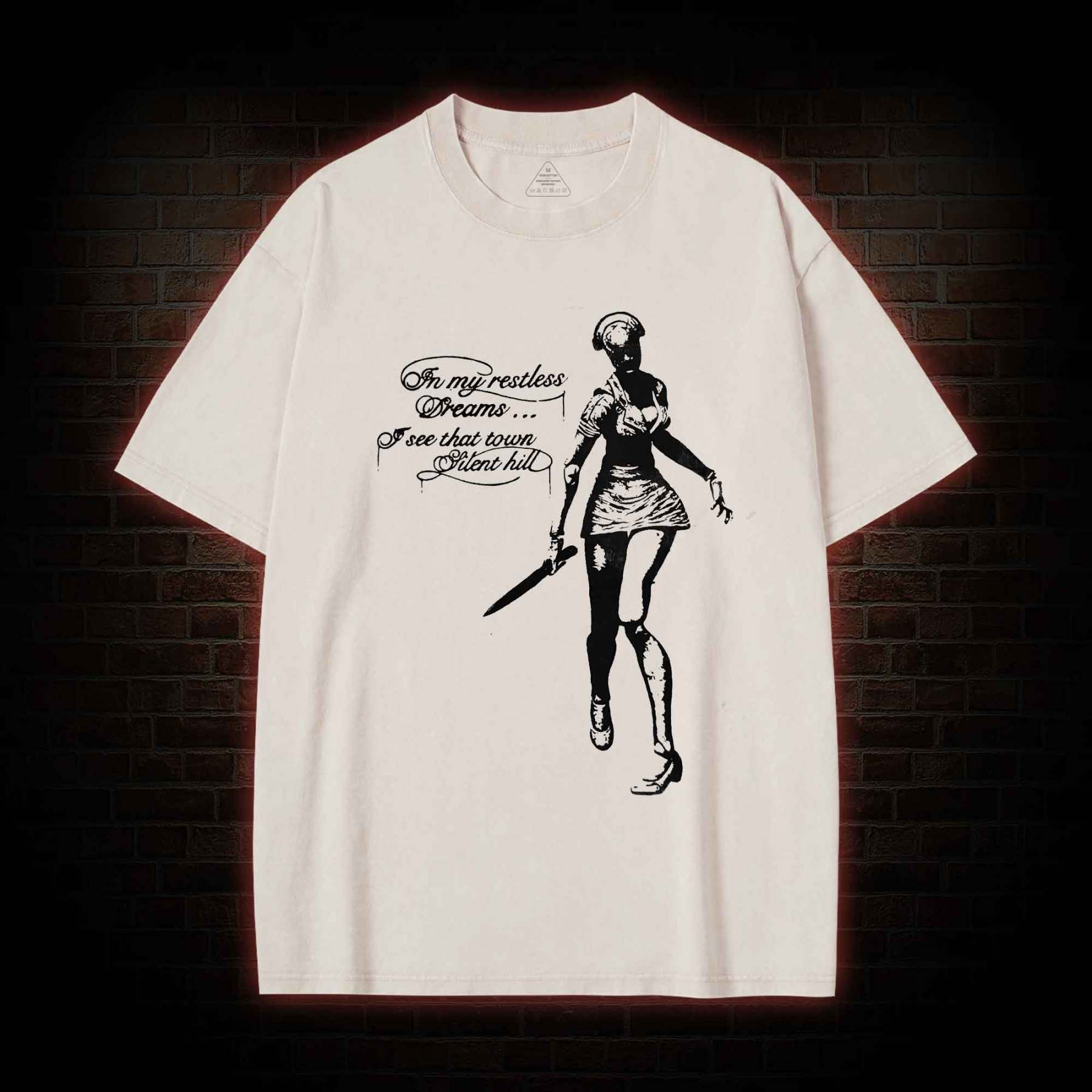 In My Restless Dreams... Washed T-shirt