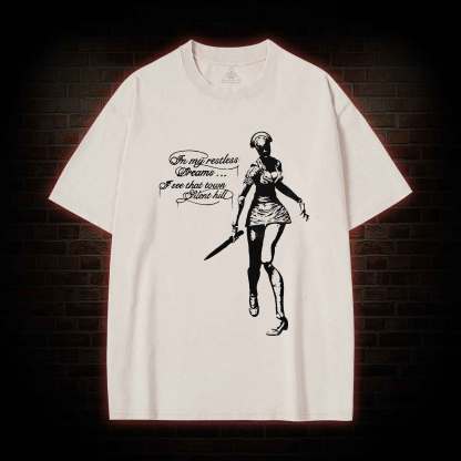 In My Restless Dreams... Washed T-shirt