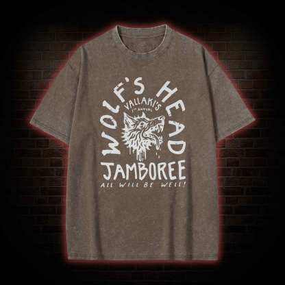 Wolf's Head Jamboree Washed T-shirt