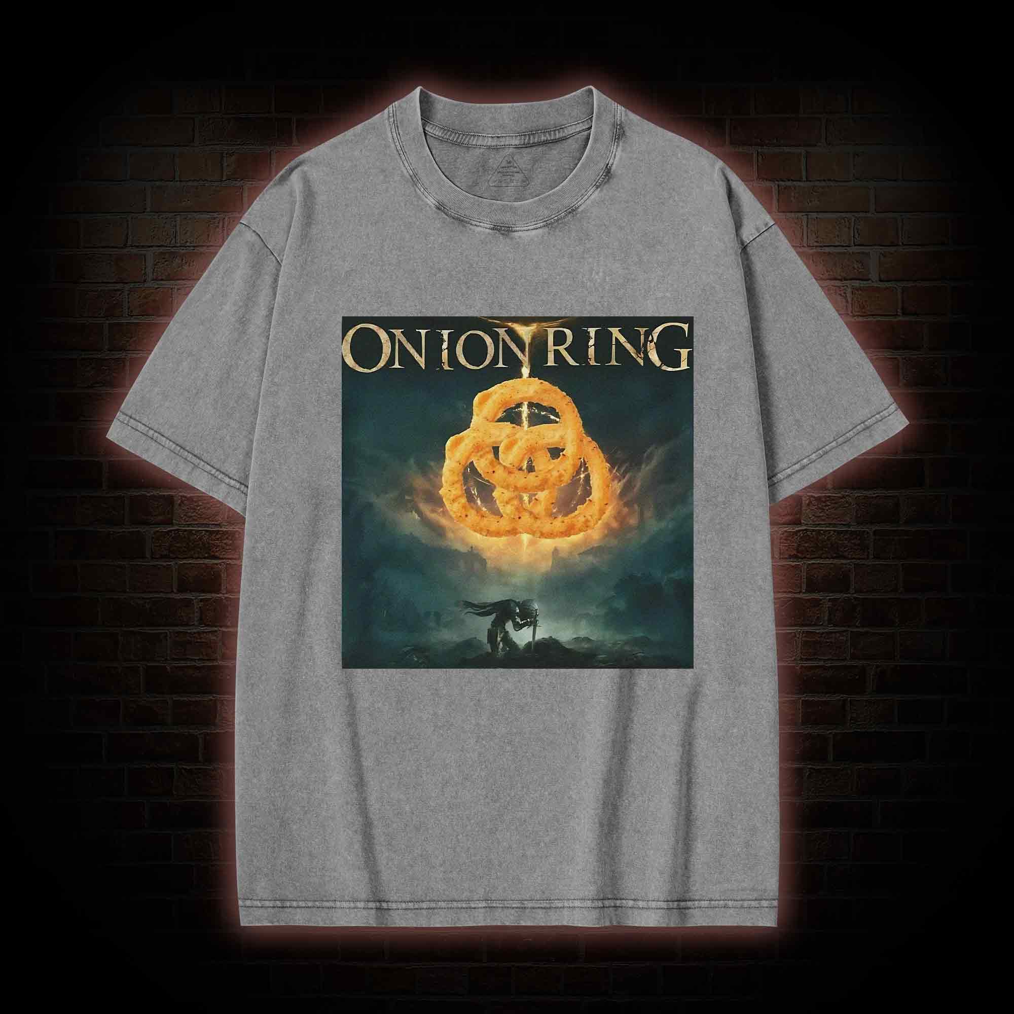 Onion Ring Washed T-shirt