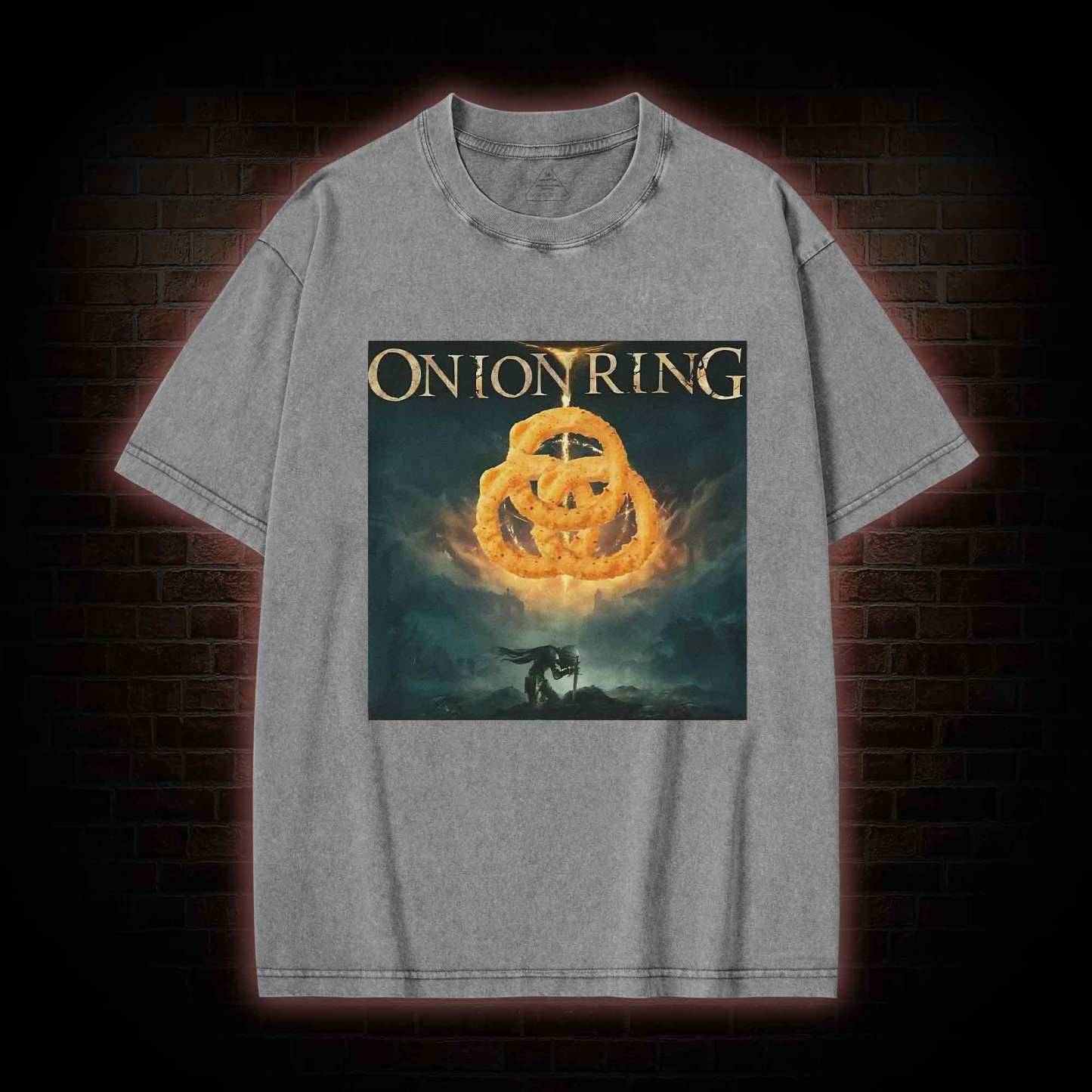 Onion Ring Washed T-shirt