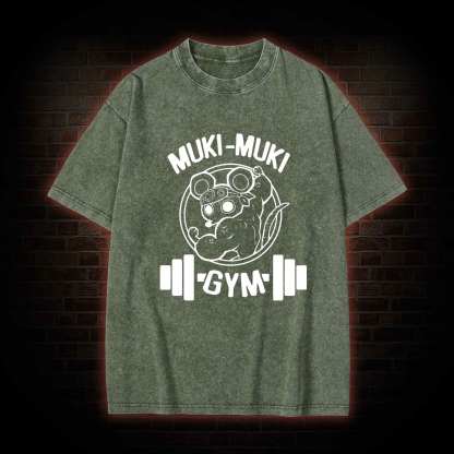 Mouse Workout Washed T-shirt