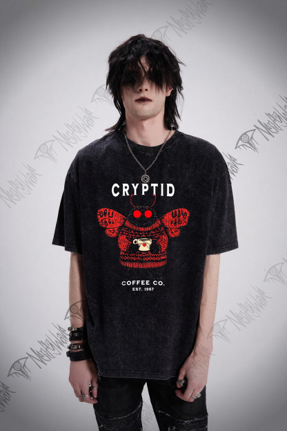 West Virginia Mothman Washed T-shirt