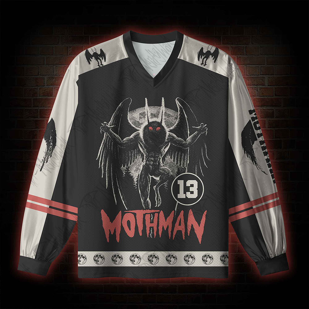 Mothman Legend V-Neck Long Sleeve Jersey