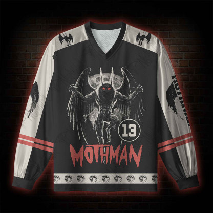 Mothman Legend V-Neck Long Sleeve Jersey