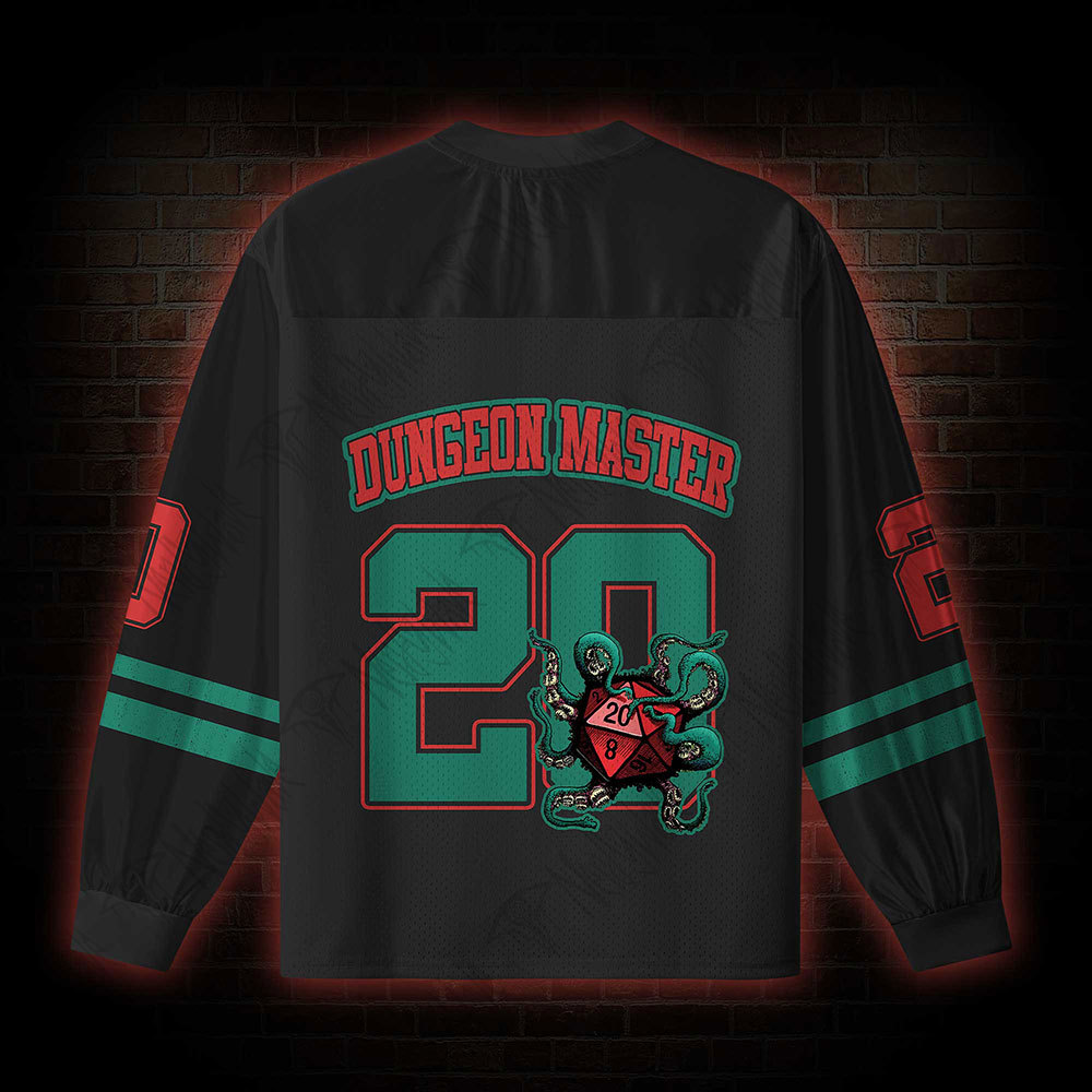 Critical Horror V-Neck Long Sleeve Jersey