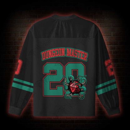 Critical Horror V-Neck Long Sleeve Jersey