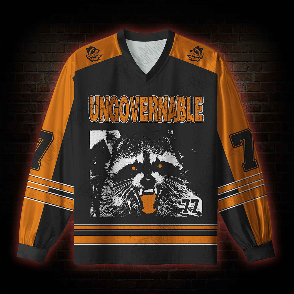 Become Ungovernable V-Neck Long Sleeve Jersey