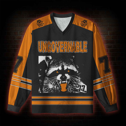 Become Ungovernable V-Neck Long Sleeve Jersey
