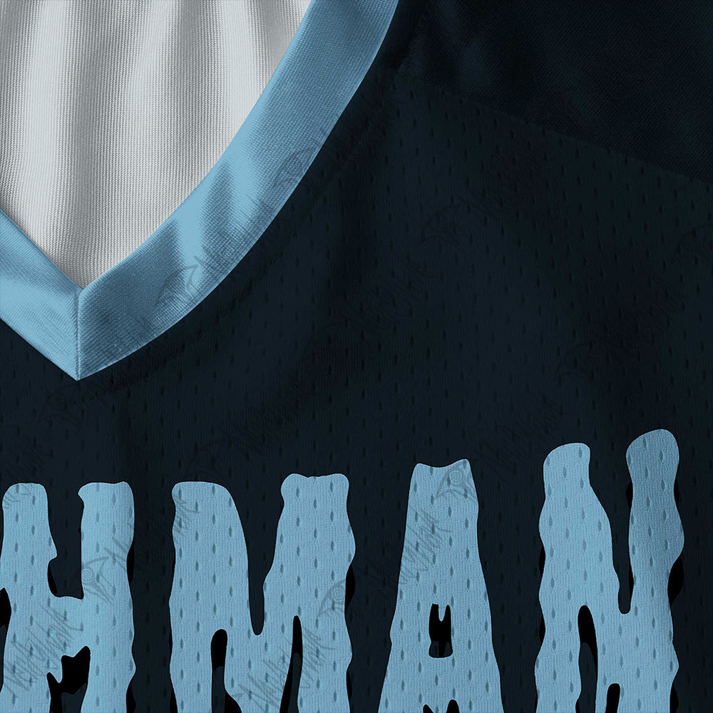 Part Moth Part Man V-Neck Long Sleeve Jersey