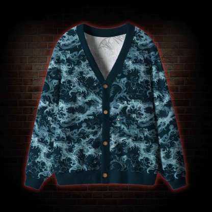 Wave Cardigan Sweater