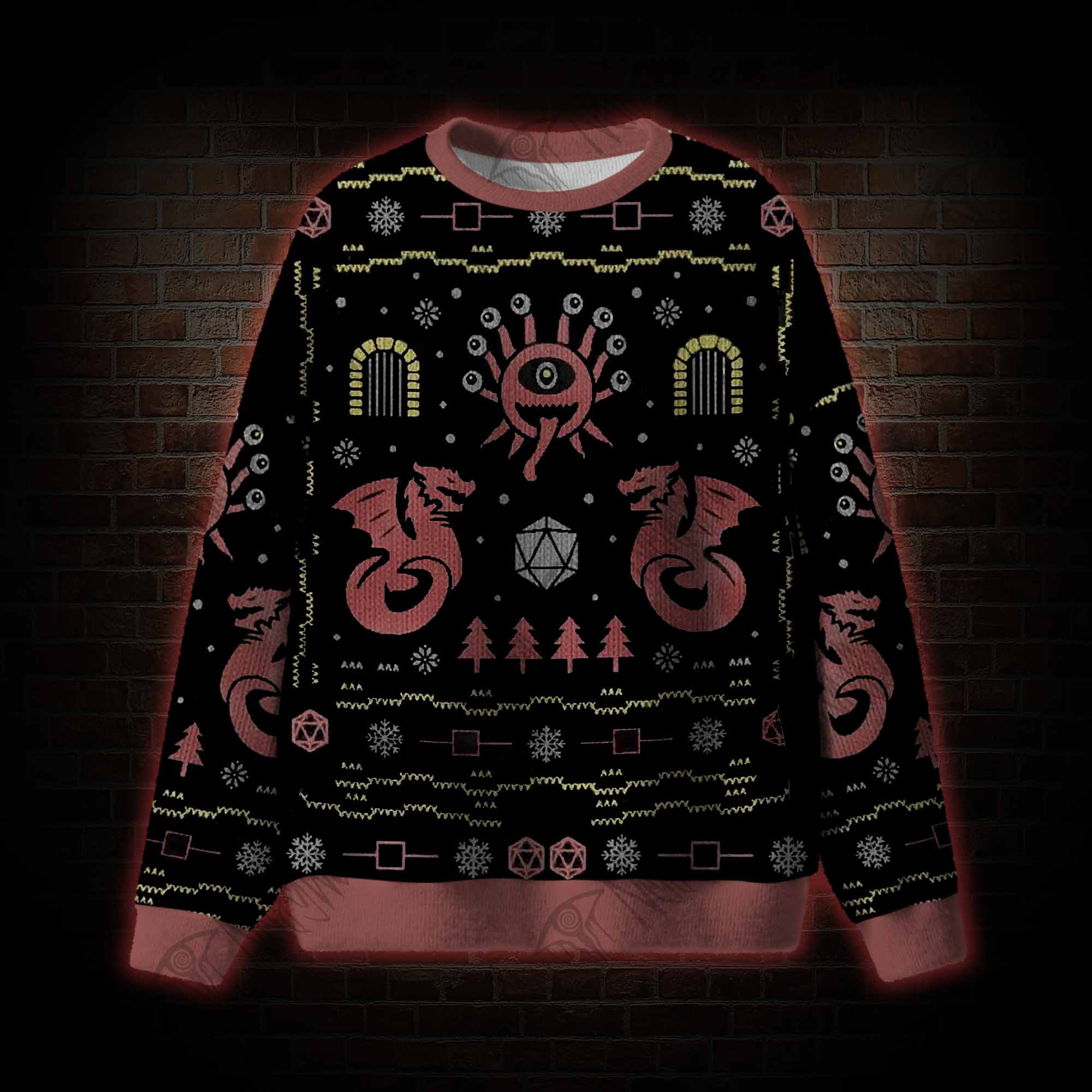 Dragon Christmas Ugly Sweatshirts