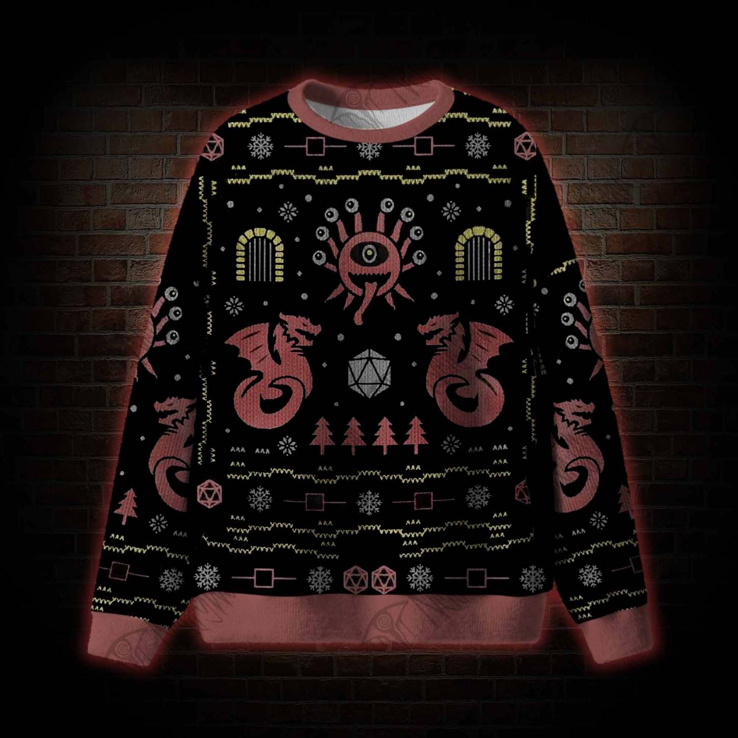 Dragon Christmas Ugly Sweatshirts