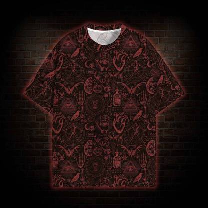 Occultism All Over Print T-shirt
