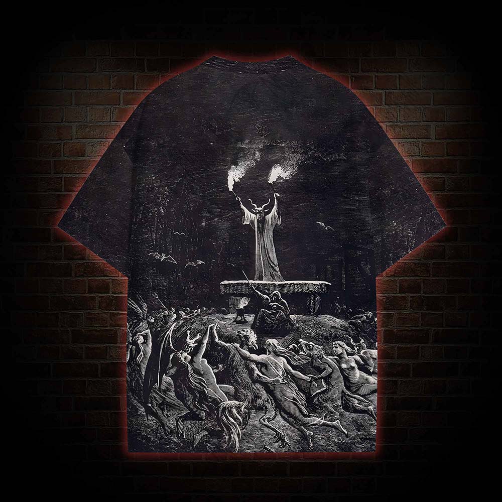 Witches Sabbath All Over Print T-shirt