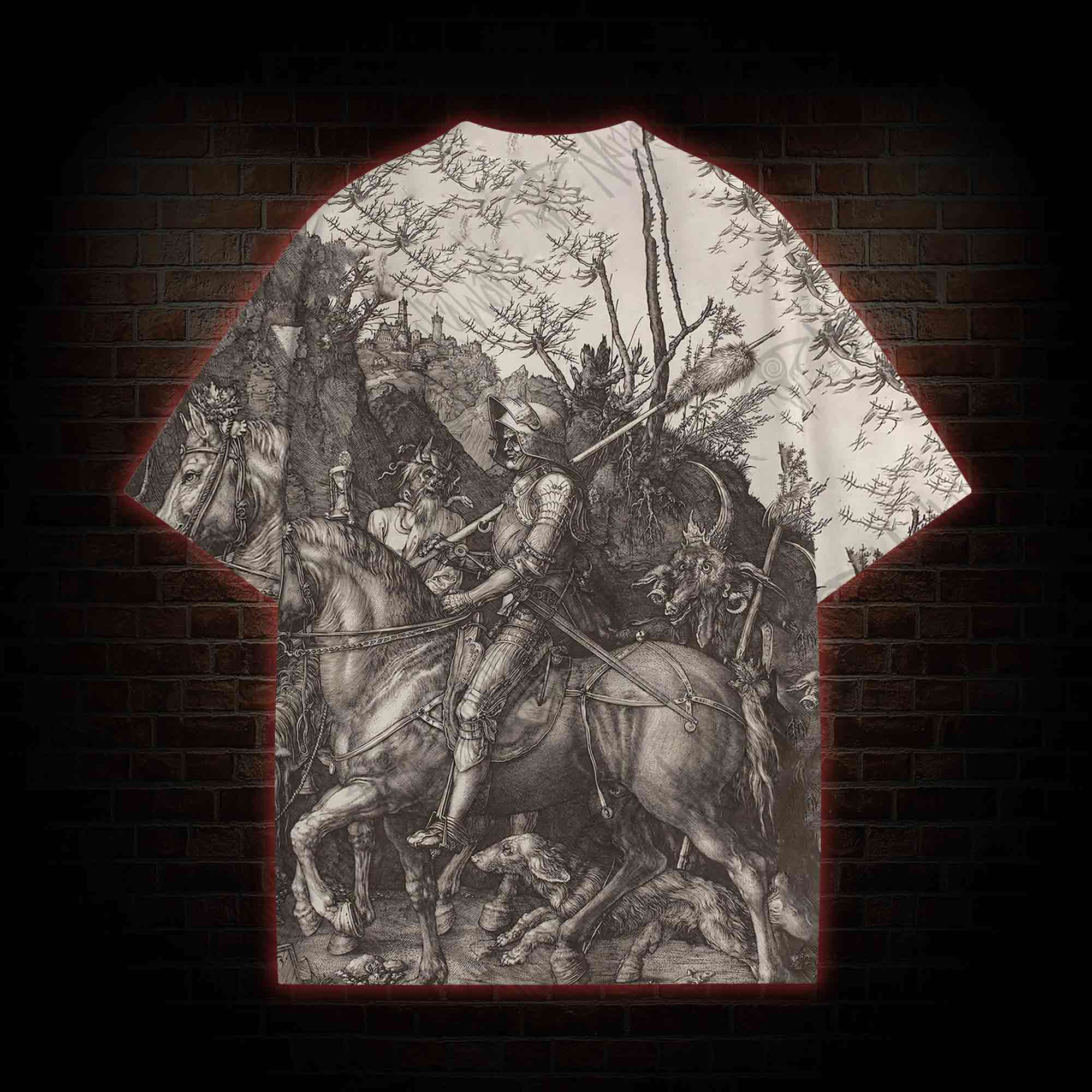 Medieval Knights All Over Print T-shirt