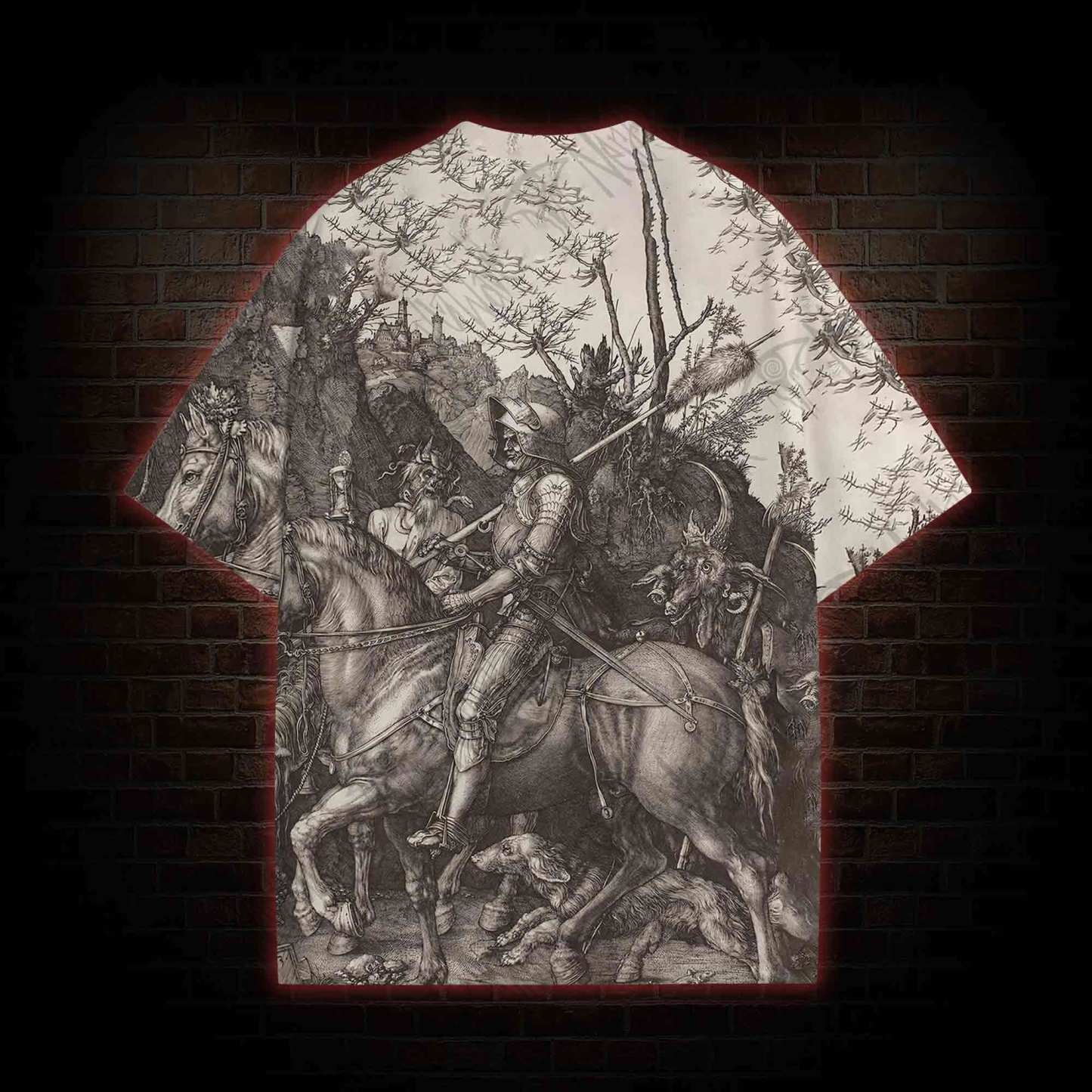 Medieval Knights All Over Print T-shirt