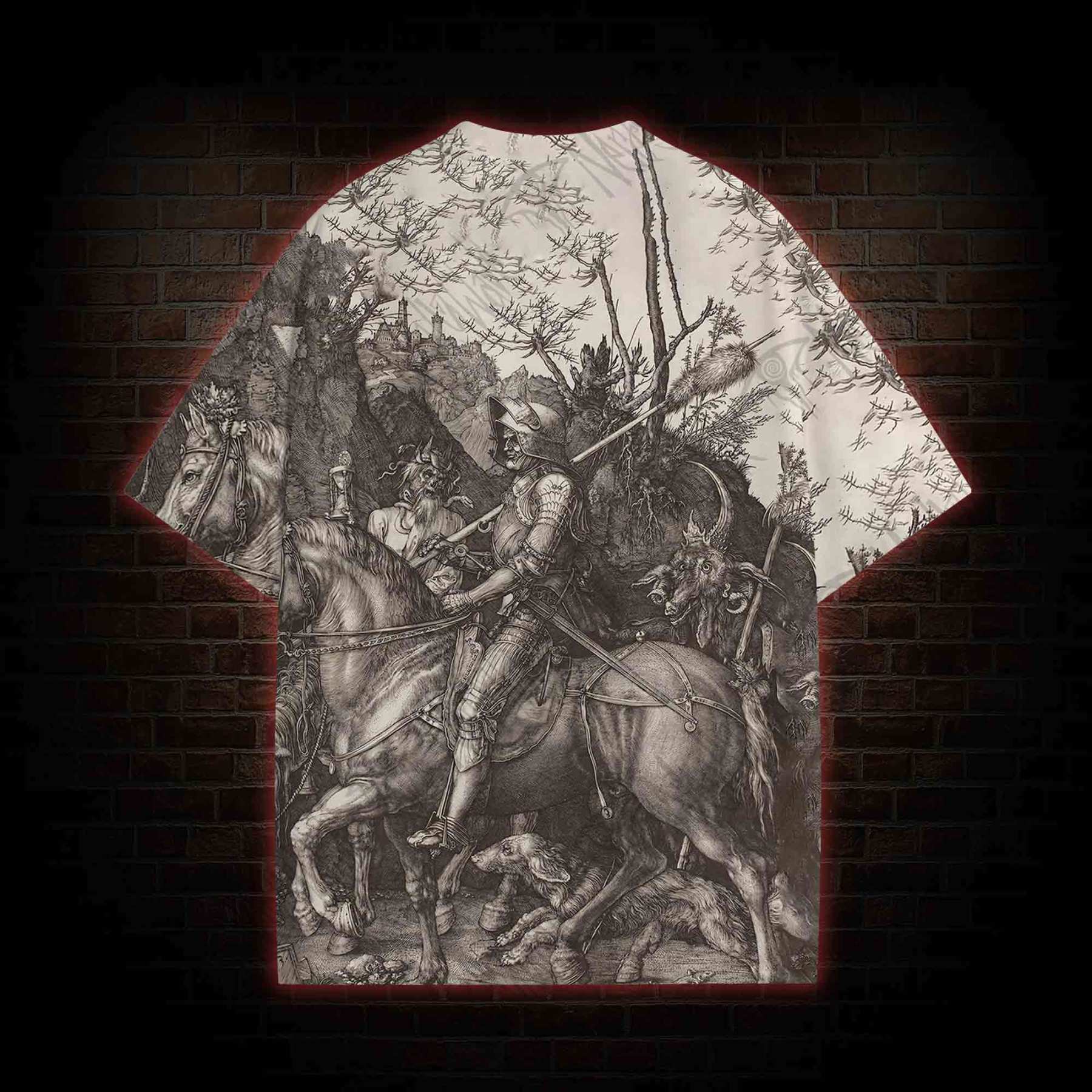 Medieval Knights All Over Print T-shirt