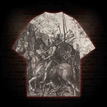 Medieval Knights All Over Print T-shirt