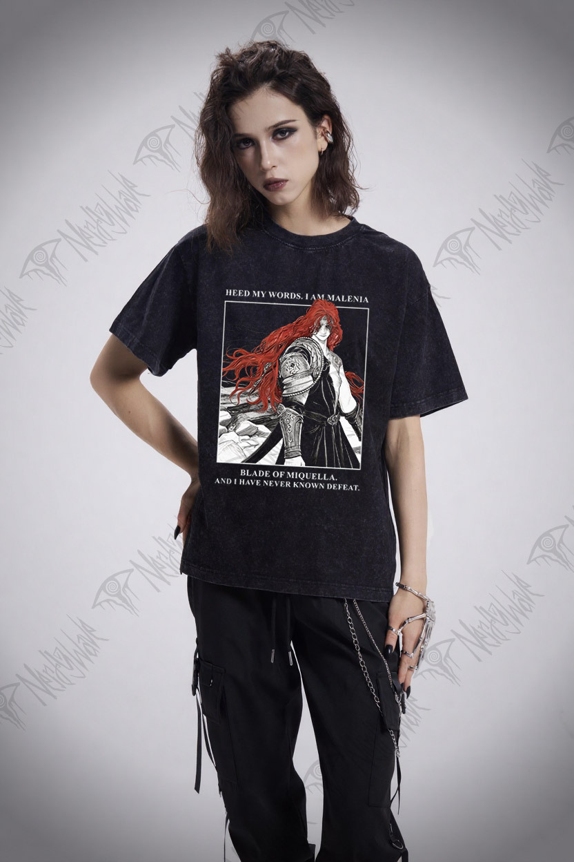 I Have Never Known Defeat Washed T-shirt