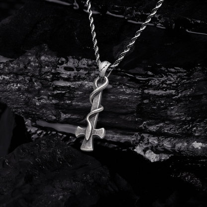 Twisted Faith Sculptural Necklace