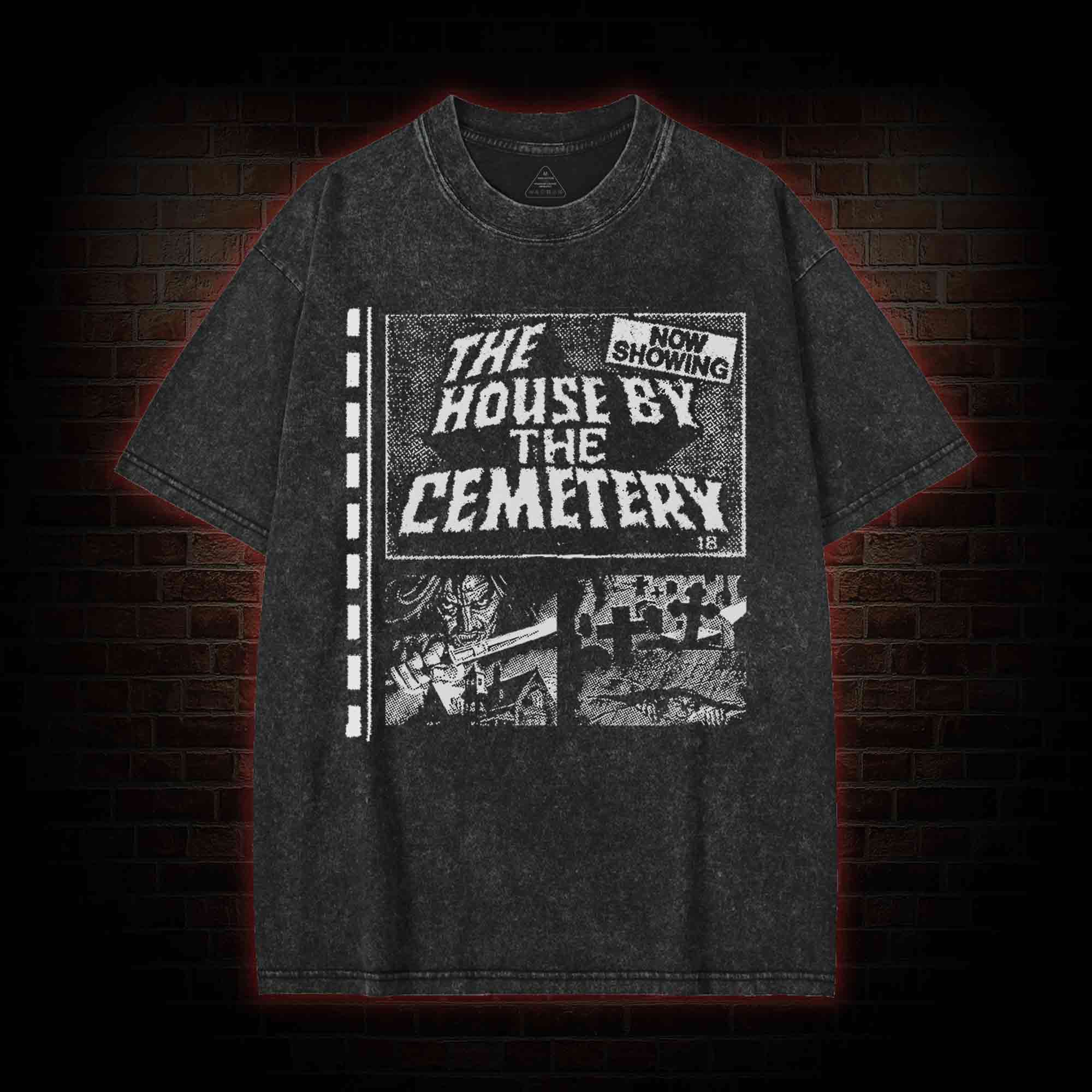 The Cellar is the Gateway to Hell Washed T-shirt