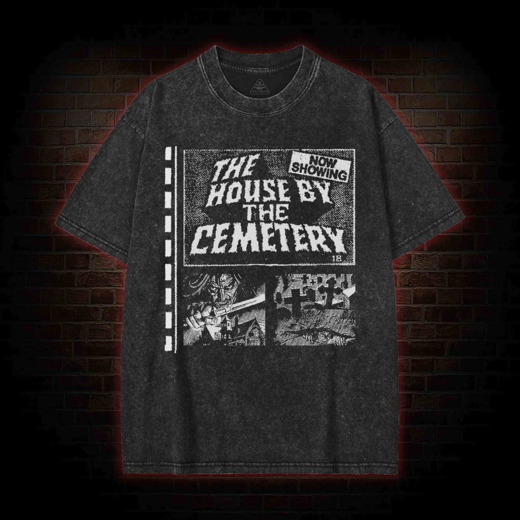 The Cellar is the Gateway to Hell Washed T-shirt