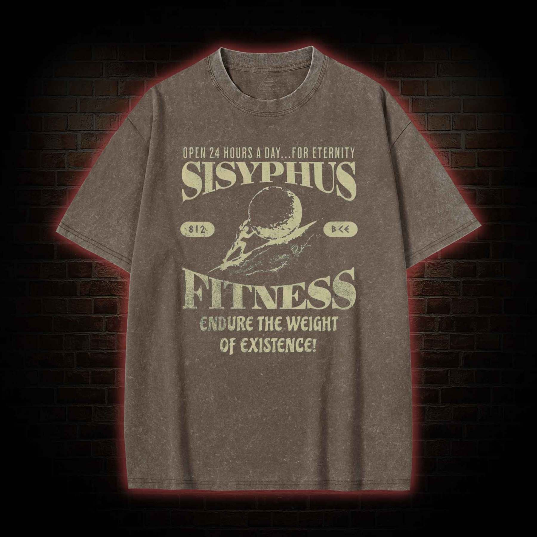 Sisyphus Fitness Washed T-shirt