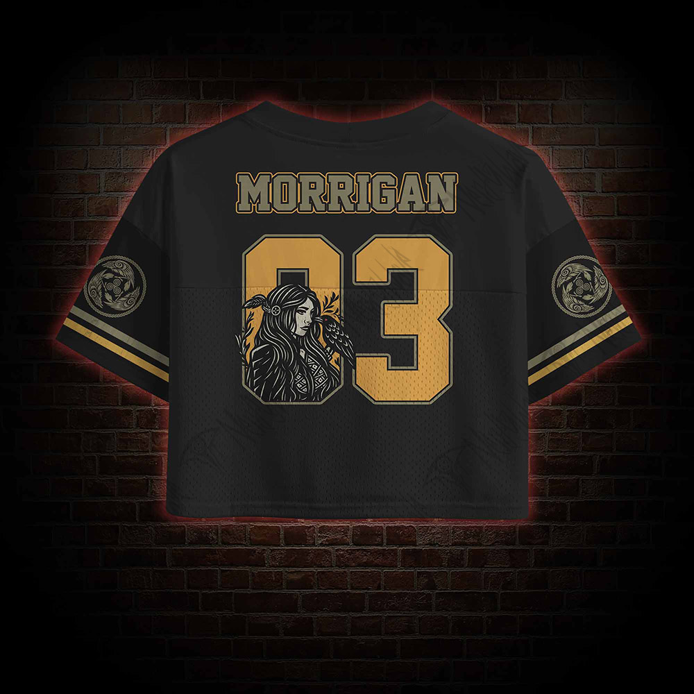 Morrigan Crop Sports Jersey