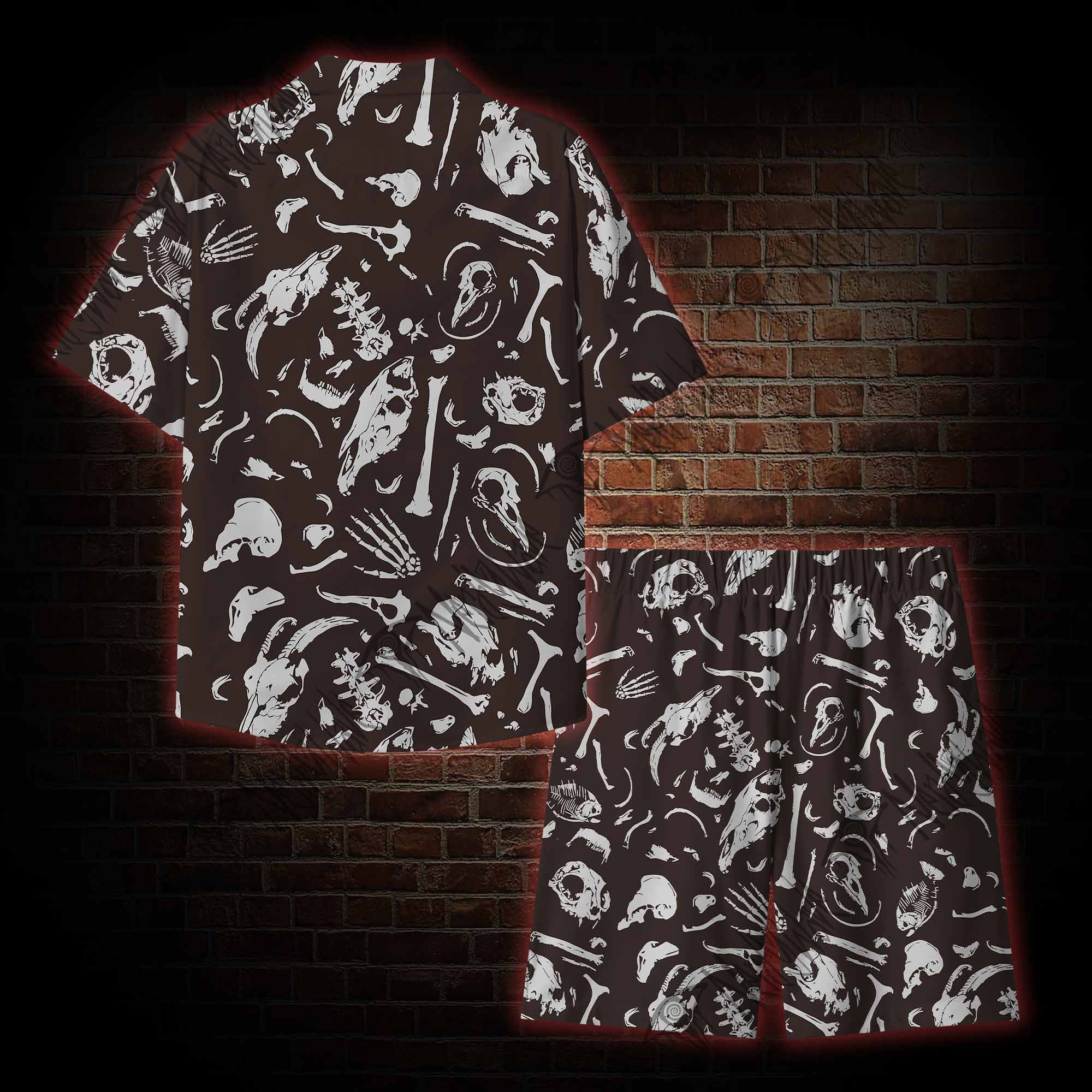 Dinosaur Fossils Graphic Resort Set