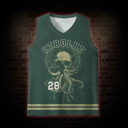 Cthulhu Vintage Mesh Jersey Tank Top