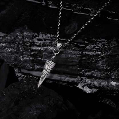 Bone Nail Sculptural Necklace