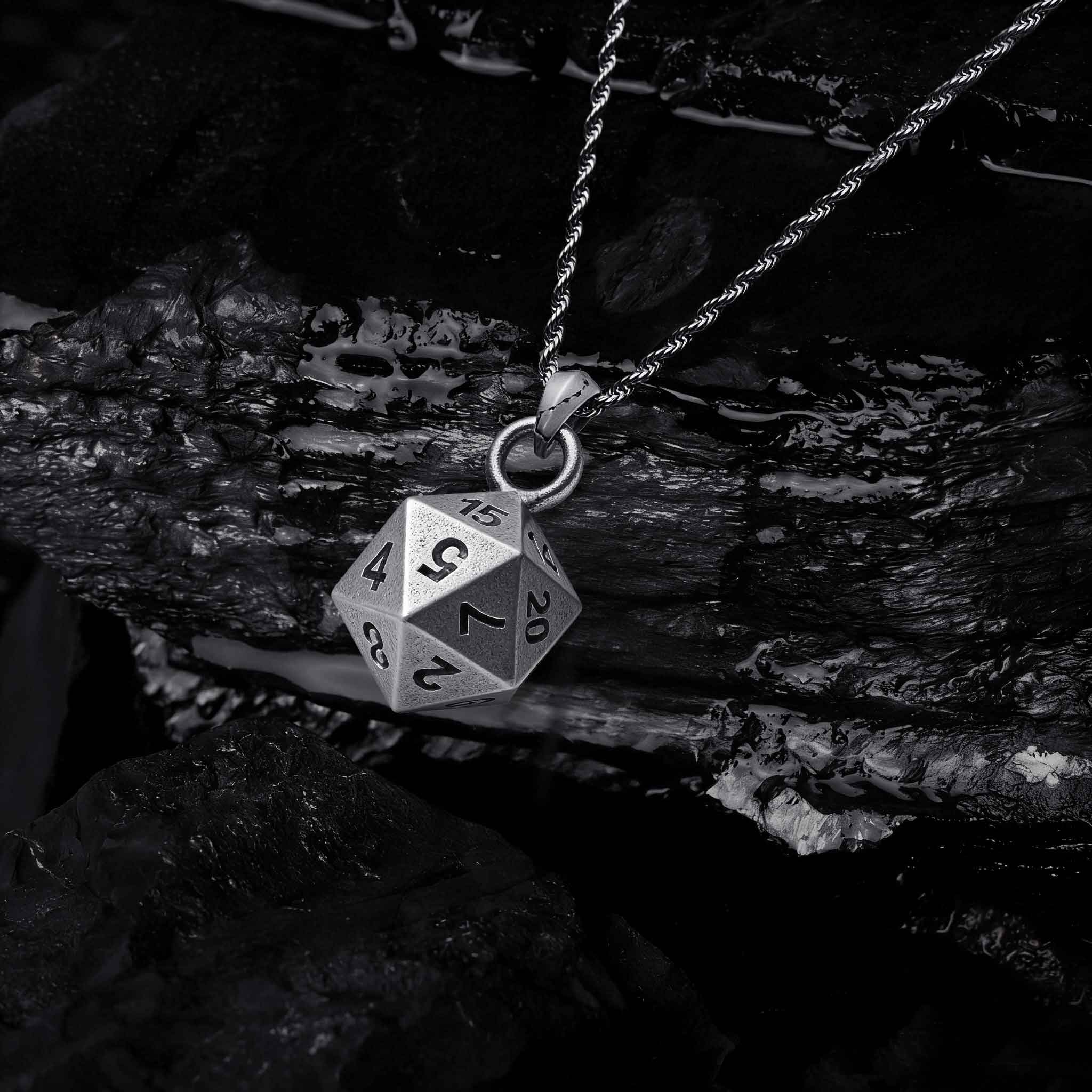 Dice Sculptural Necklace