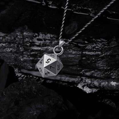 Dice Sculptural Necklace