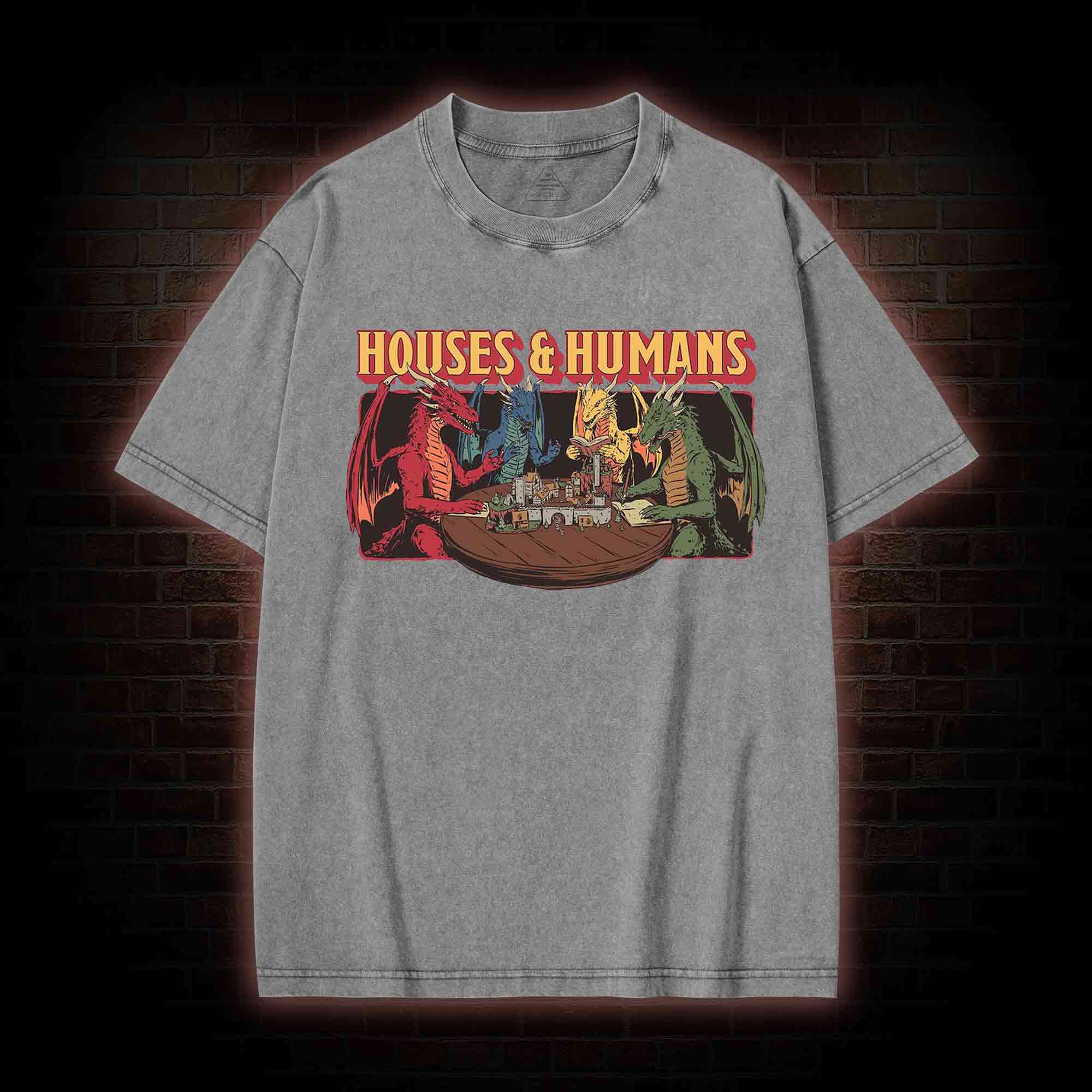 Houses and Humans Washed T-shirt