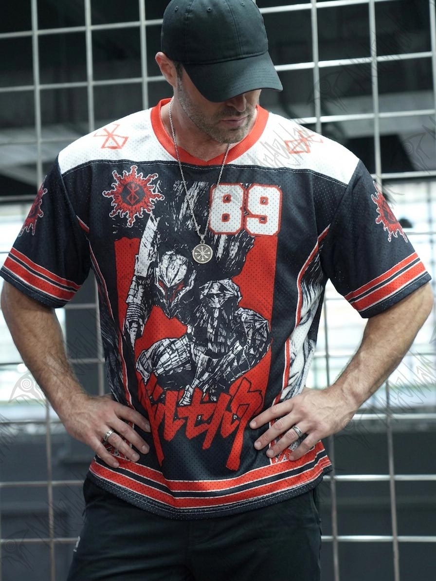 Black Swordsman Mesh Jersey