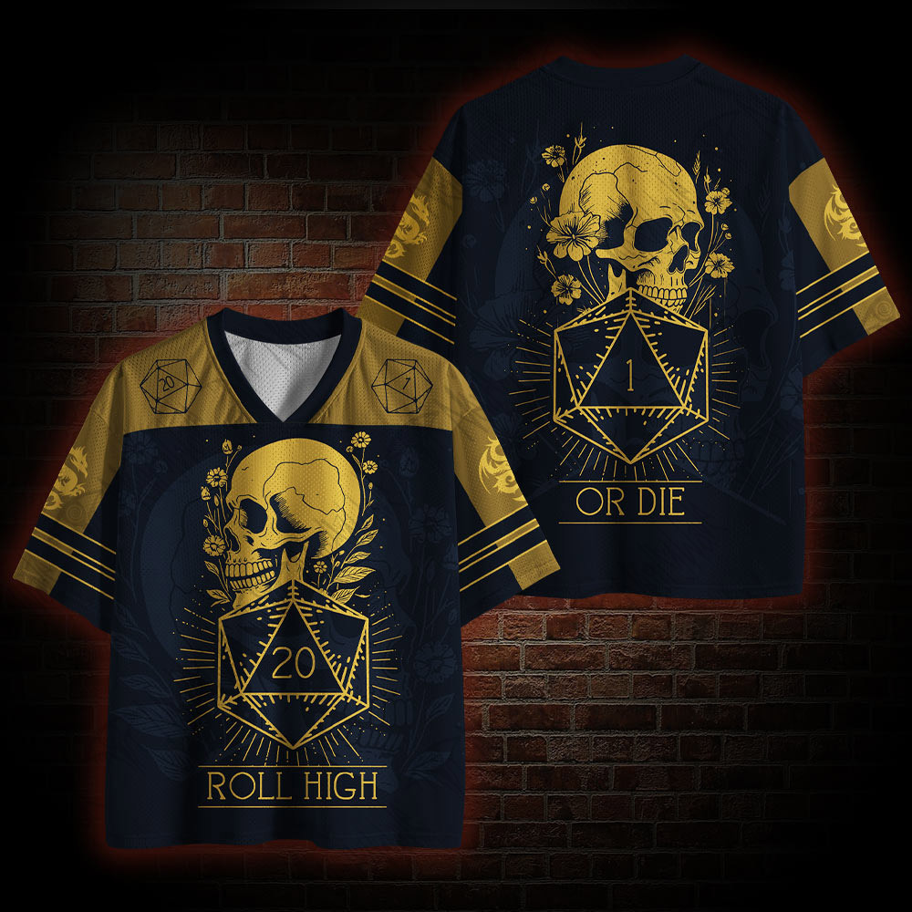 Roll High or Die Mesh Jersey