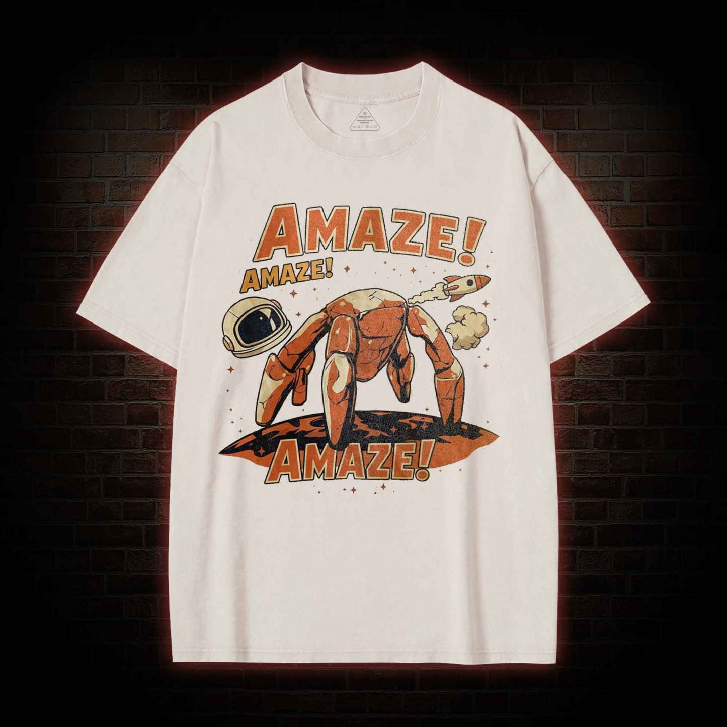 Amaze! Amaze! Amaze! Washed T-shirt
