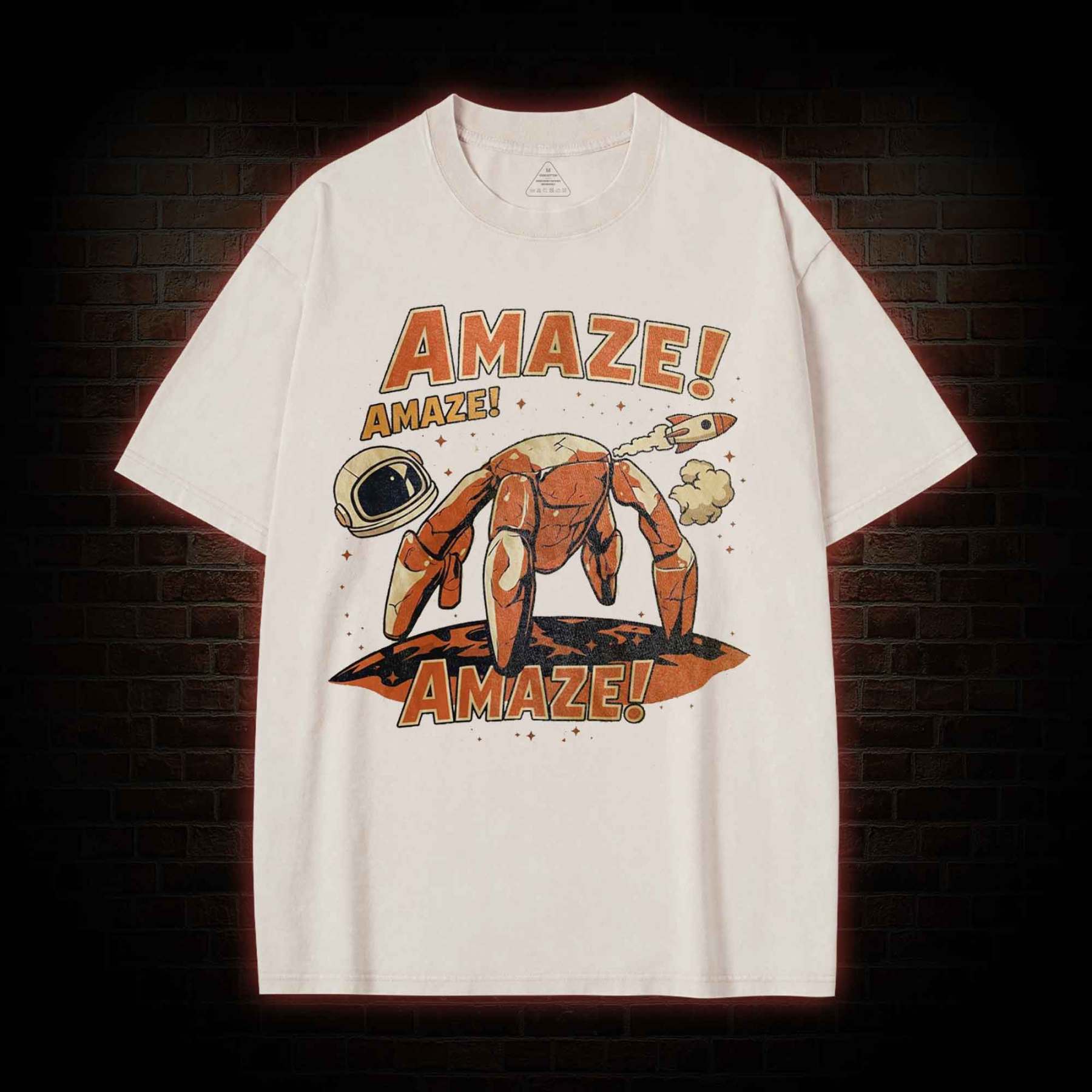 Amaze! Amaze! Amaze! Washed T-shirt