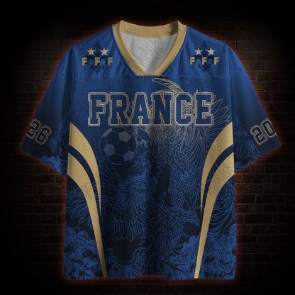 Personalized F.F.F Rooster Mesh Jersey