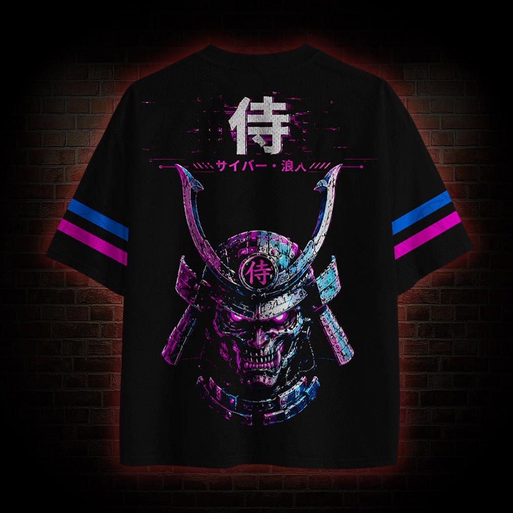 Cyberpunk Warrior Mesh Jersey