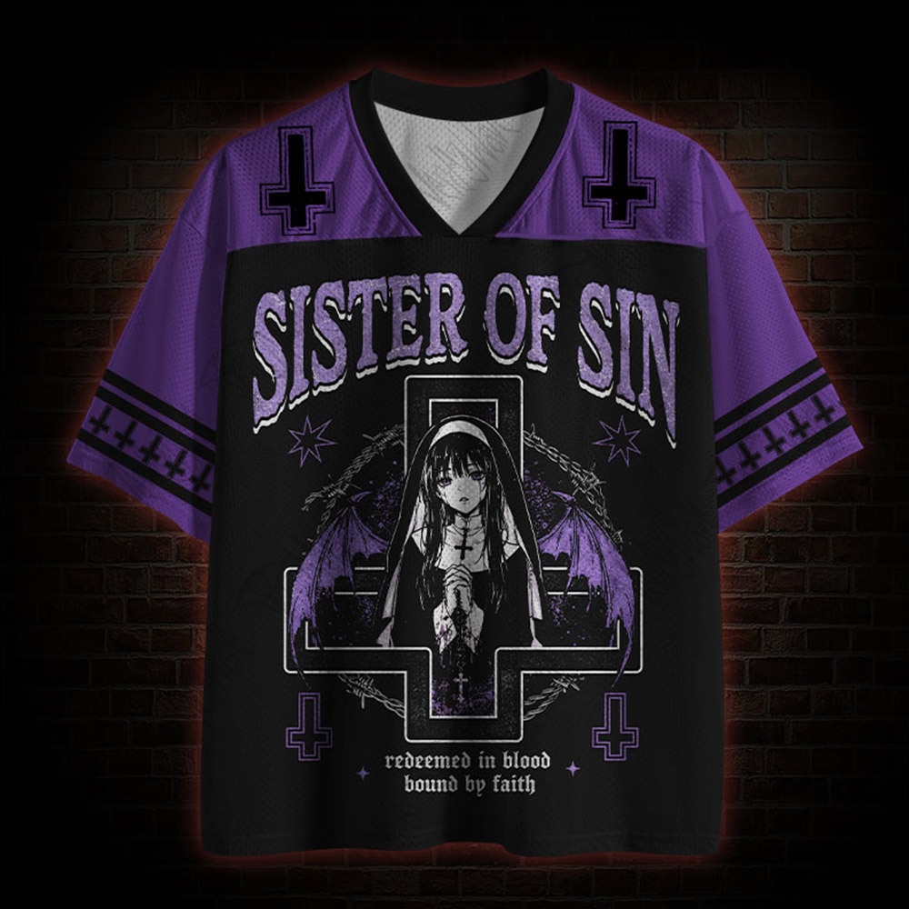 Sister of Sin Mesh Jersey
