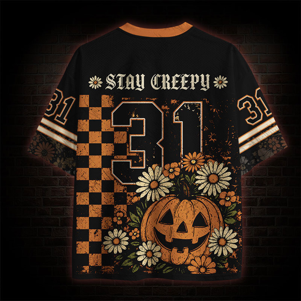 Stay Creepy Mesh Jersey